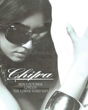 Chitra at The Lower Third on 5 October 2026 gig poster