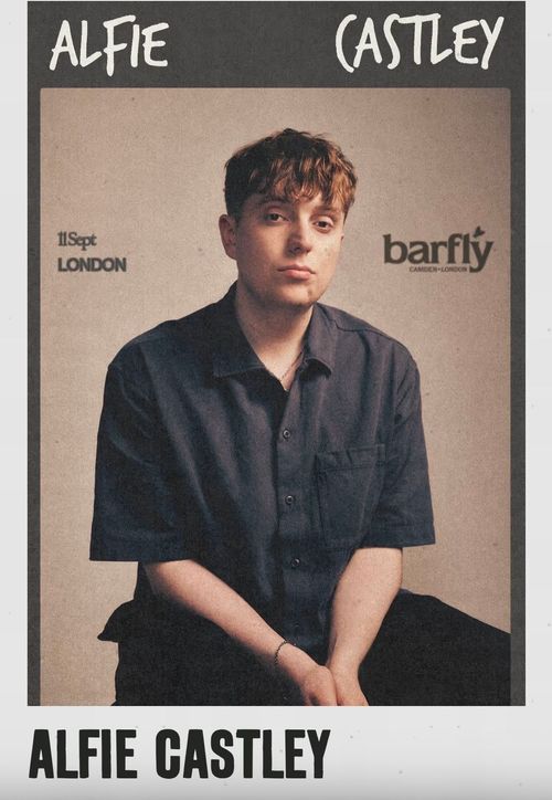 ALFIE CASTLEY Josephine Genais at BARFLY on 11 September 2026 gig poster