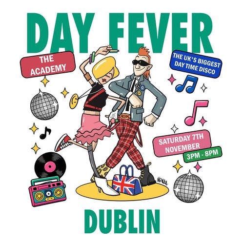 DAY FEVER at THE ACADEMY on 7 November 2026 gig poster