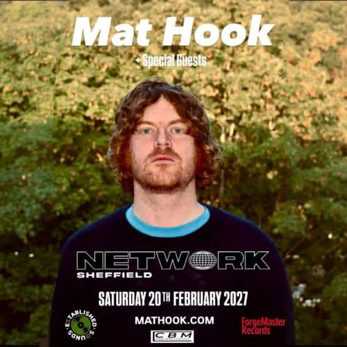 Mat Hook + Special Guests Mat Hook at NETWORK on 20 February 2027 gig poster