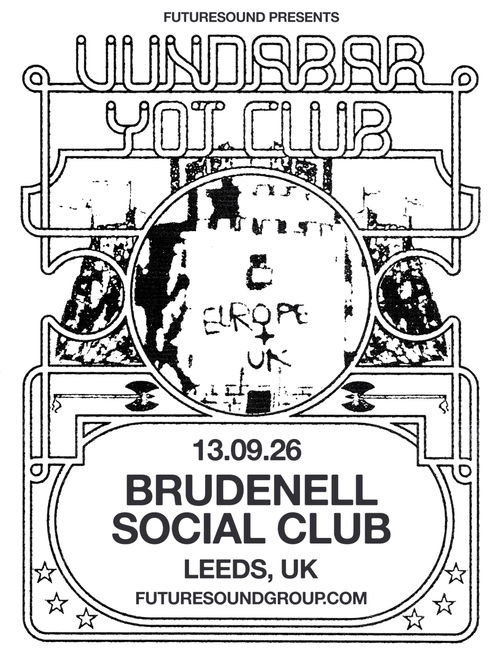 Vundabar and Yot Club (Co-Headline) Vundabar, Yot Club at Brudenell Social Club on 13 September 2026 gig poster