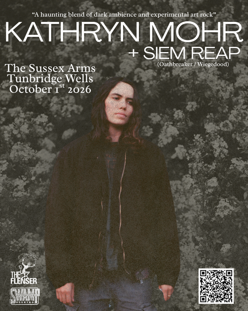 KATHRYN MOHR - UK & EU TOUR Kathryn Mohr, Siem Reap at THE SUSSEX ARMS on 1 October 2026 gig poster