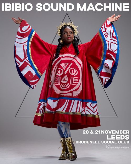 IBIBIO SOUND MACHINE november 2026 tour poster