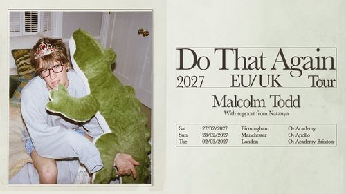 Do That Again Tour EU/UK 2027 Malcolm Todd, Natanya february 2027 to march 2027 tour poster