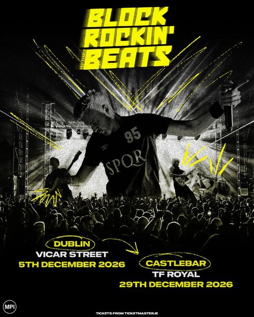 Block Rockin' Beats december 2026 tour poster