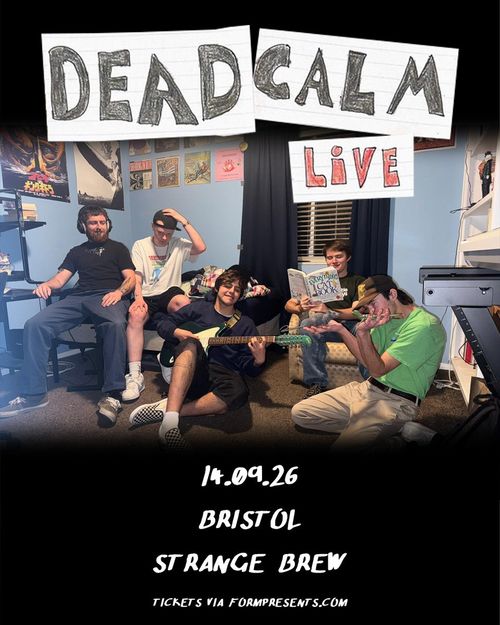 DEAD CALM LIVE Dead Calm at Strange Brew on 14 September 2026 gig poster