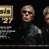 Oasis live '27 Oasis gig poster