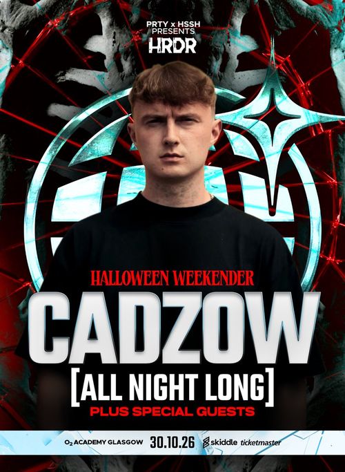 CADZOW [ALL NIGHT LONG] Cadzow at O2 ACADEMY GLASGOW on 30 October 2026 gig poster