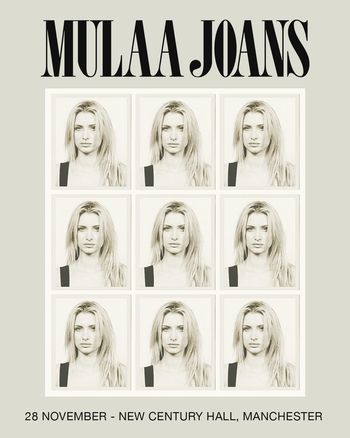 MULAA JOANS at New Century Hall on 28 November 2026 gig poster