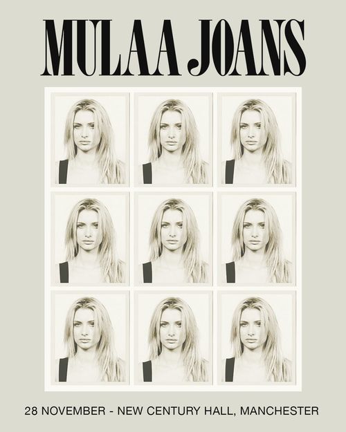 MULAA JOANS at New Century Hall on 28 November 2026 gig poster