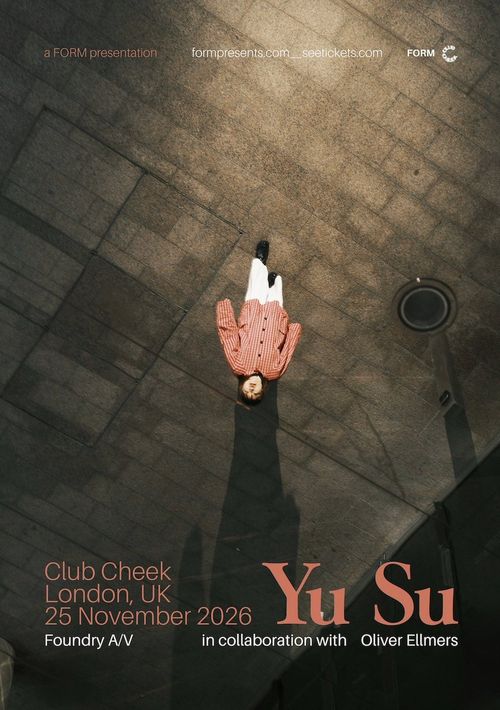 Yu Su at Club Cheek on 25 November 2026 gig poster