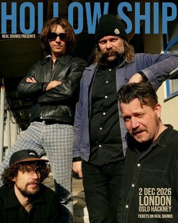 HOLLOW SHIP at Oslo Hackney on 2 December 2026 gig poster