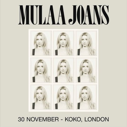 MULAAA JOANS at KOKO on 30 November 2026 gig poster