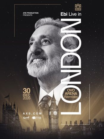 Ebi Live in London Ebi at OVO ARENA Wembley on 30 December 2026 gig poster