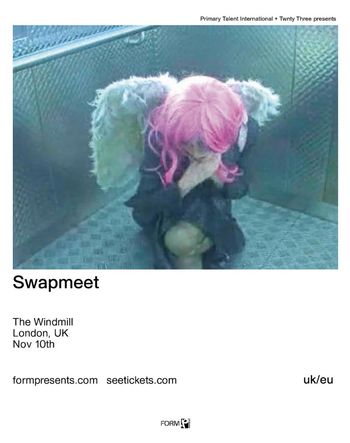Swapmeet at The Windmill on 10 November 2026 gig poster