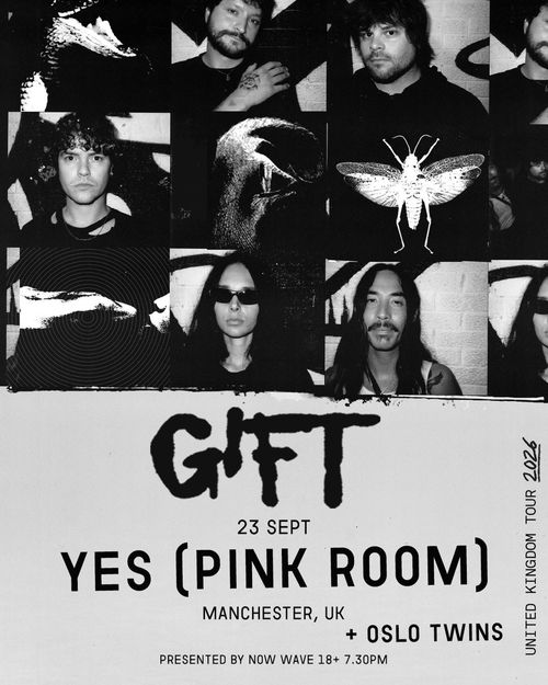 Gift The Gift, Oslo Twins at YES (The Pink Room) on 23 September 2026 gig poster