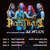 Witchcræft with support from Alyris Alyris, Witchcræft gig poster