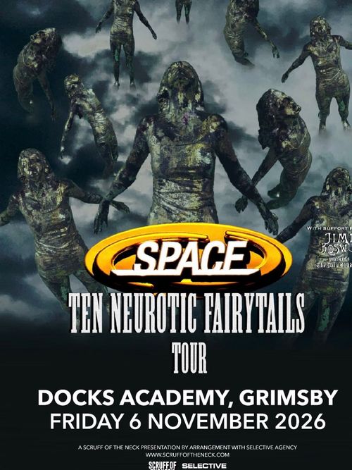 Space at Docks Academy on 6 November 2026 gig poster