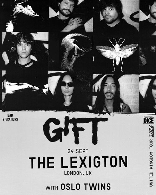GIFT The Gift, Oslo Twins at THE LEXITON on 24 September 2026 gig poster