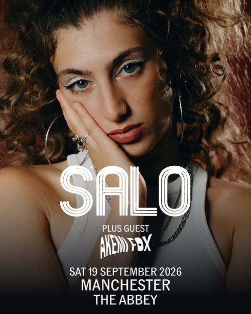 SALO Akemi Fox at The Abbey on 19 September 2026 gig poster