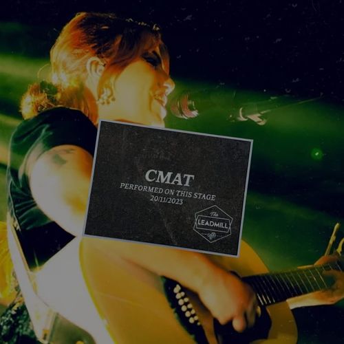 CMAT at The Leadmill on 20 November 2023 gig poster