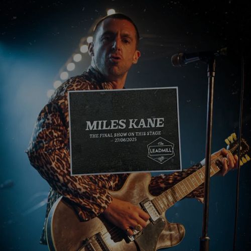 MILES KANE at The Leadmill on 27 June 2025 gig poster