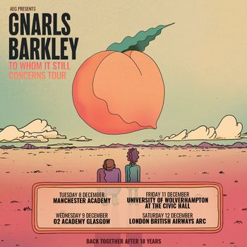 Gnarls Barkley - To Whom It Still Concerns Tour Gnarls Barkley december 2026 tour poster