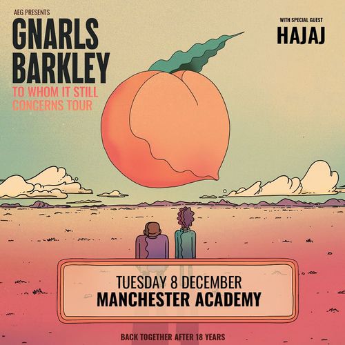 Gnarls Barkley - To Whom It Still Concerns Tour Gnarls Barkley, Hajaj december 2026 tour poster