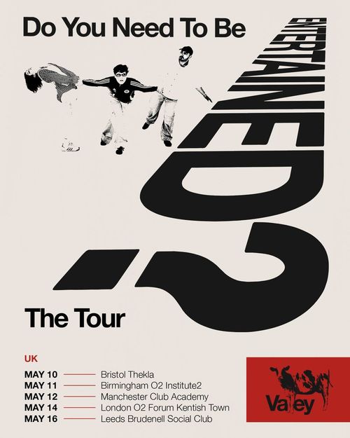 Do You Need To Be Entertained? - The Tour Do You Need To Be Entertained? may 2027 tour poster