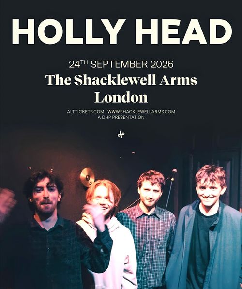 HOLLY HEAD Hollyhead at The Shackleton Arms on 24 September 2026 gig poster