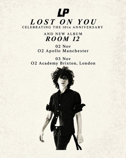 All Is Not Lost 2026 LP Event All Is Not Lost, LP november 2026 tour poster