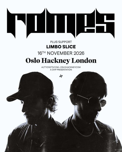 Romes Limbo Slice at Oslo on 16 November 2026 gig poster