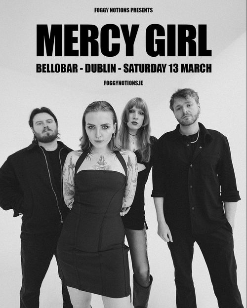 MERCY GIRL at Bello Bar on 13 March 2027 gig poster