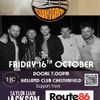 SUNBEAM Route 86, Taylor Liam Jackson gig poster
