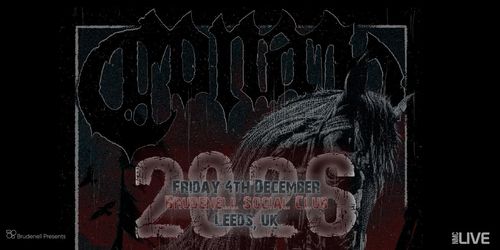 Conan at Brudenell Social Club on 4 December 2026 gig poster