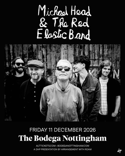 Michael Head & The Red Elastic Band at The Bodega on 11 December 2026 gig poster