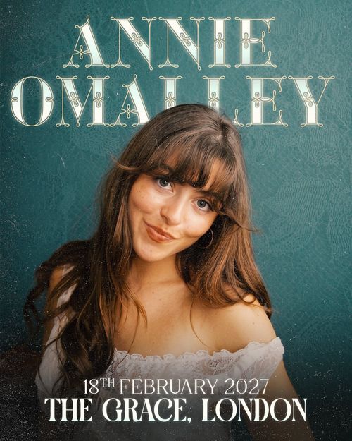 ANNIE O'MALLEY at The Grace on 18 February 2027 gig poster