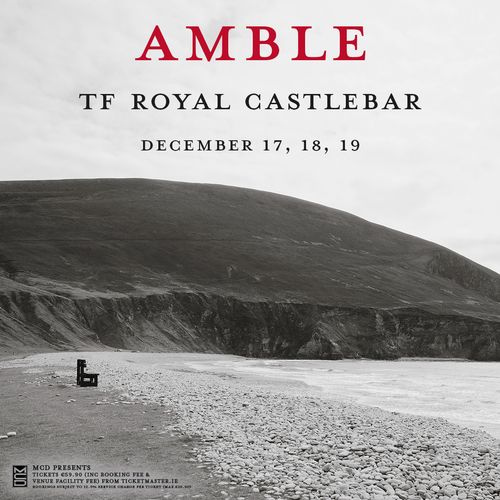 AMBLE december 2026 tour poster