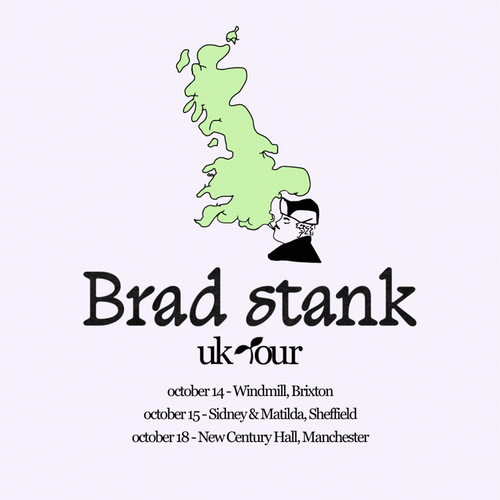 Brad Stank UK Tour Brad Stank october 2026 tour poster