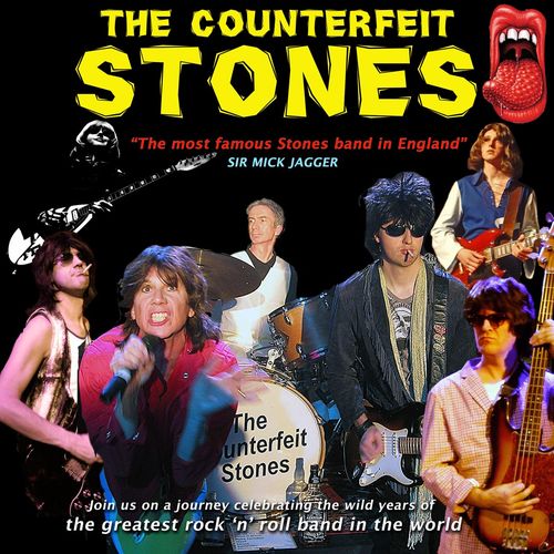 THE COUNTERFEIT STONES at StablesMK on 12 February 2027 gig poster