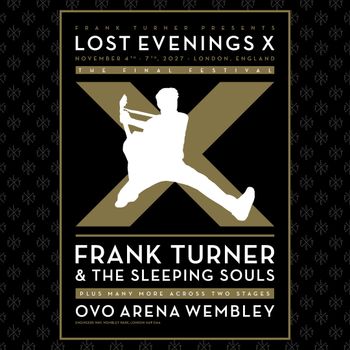 LOST EVENINGS X The Sleeping Souls at OVO ARENA WEMBLEY on 4 November 2027 gig poster