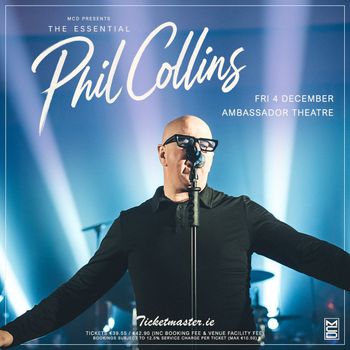 THE ESSENTIAL Phil Collins Phil Collins at Ambassador Theatre on 4 December 2026 gig poster