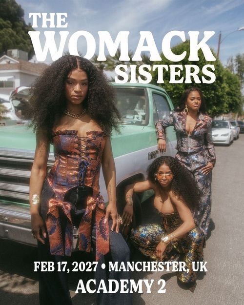 THE WOMACK SISTERS at Academy 2 on 17 February 2027 gig poster