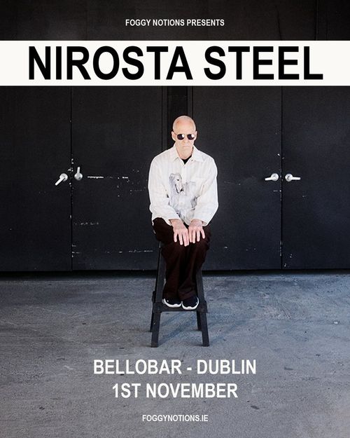 NIROSTA STEEL at BelloBar on 1 November 2026 gig poster