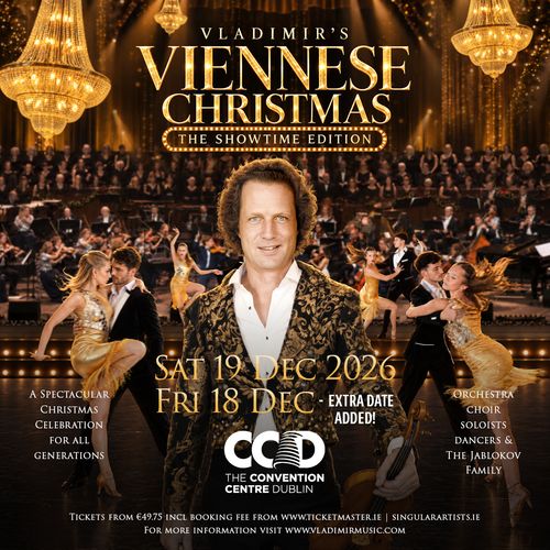 Vladimir's Viennese Christmas: The Showtime Edition Vladimir Jablokov december 2026 tour poster