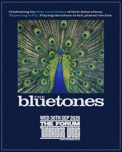 The Bluetones at The Forum on 30 September 2026 gig poster