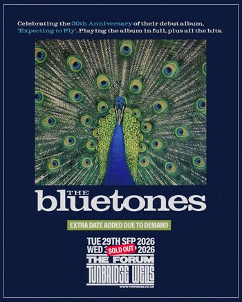 The Bluetones - Celebrating the 30th Anniversary of 'Expecting to Fly' The Bluetones at The Forum on 29 September 2026 gig poster