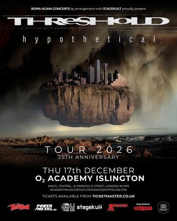 THRESHOLD - hypothetical Threshold at O2 ACADEMY ISLINGTON on 17 December 2026 gig poster
