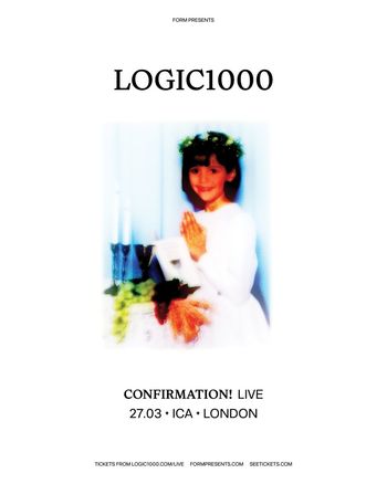 LOGIC1000 - CONFIRMATION! LIVE Logic1000 at ICA on 27 March 2026 gig poster