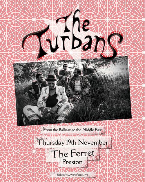 The Turbans at The Ferret on 19 November 2026 gig poster